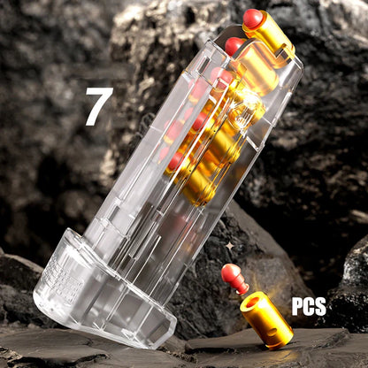 Mini G26 Pocket Toy Gun with Continuous Shell Ejection – Soft Bullet Blaster Airsoft Model Pistol with Blowback Action, Educational Shooting Toy