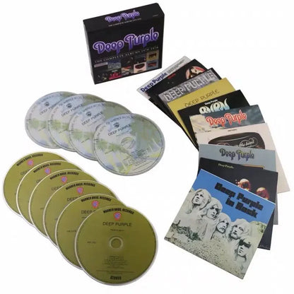 Deep Purple Complete Albums Collection - 10CD Classic Hard Rock Music Box Set 1970–1976