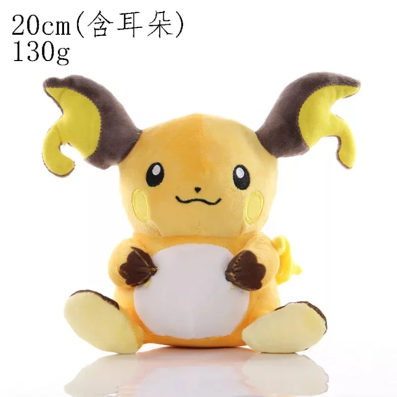 Pokemon Plush Toys Collection — Pikachu, Squirtle, Charmander, Bulbasaur, Charizard, Gengar & Mewtwo Stuffed Dolls for Kids Gifts