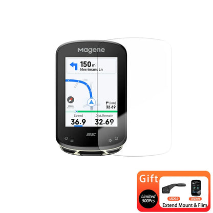 Magene C506 SE GPS Bike Computer - Navigation, WiFi, Bluetooth, Cycle Speedometer, Digital Stopwatch, 2.4 Odometer, Indoor Cycling