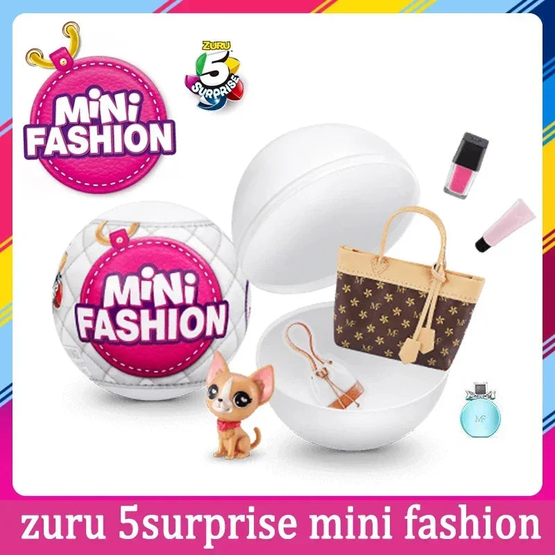 ZURU 5 Surprise Mini Brands Toy - Mystery Blind Box Miniature Collectible Surprise Gift for Kids