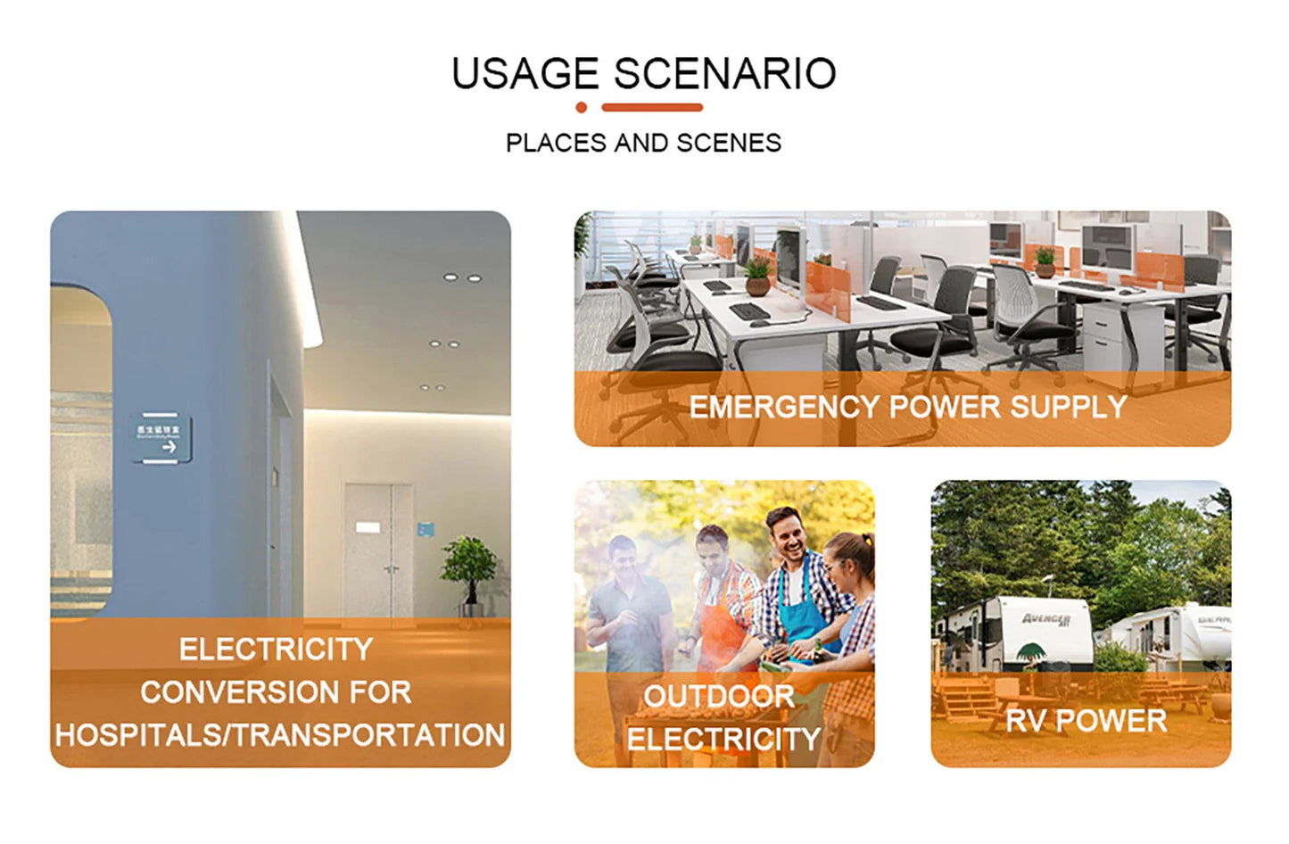 High Power Pure Sine Wave Inverter — 7000W DC to AC 220V/230V Converter for Home, RV & Off-Grid