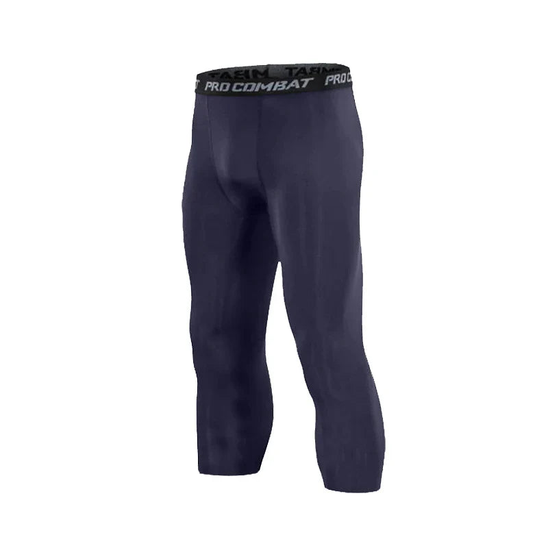 Men’s Compression Pants Cool Dry Tights – Athletic Running Baselayer Leggings for Sports, Workout & Fitness Training