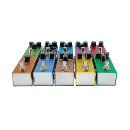 Electric Guitar Effects Pedal – Vintage Overdrive, Chorus, Tremolo, Delay & Ultimate Drive Options