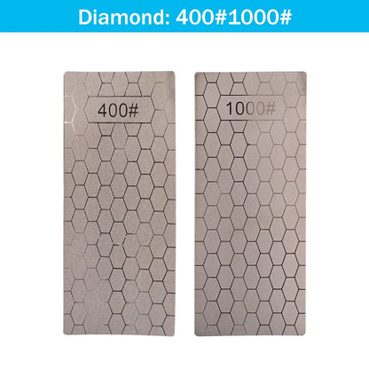 Diamond Sharpening Stone Bar | Knife Sharpener Whetstone for Grinding & Honing | No Base