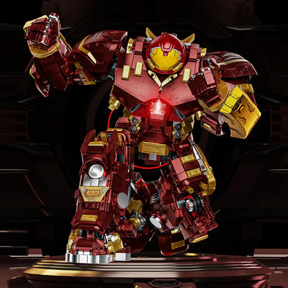 2700+PCS Iron Heroes Building Blocks Set – Action Figure Mech Buster DIY Brick Collectible Model Kit for Kids, Boys & Adult Toy Gift Set