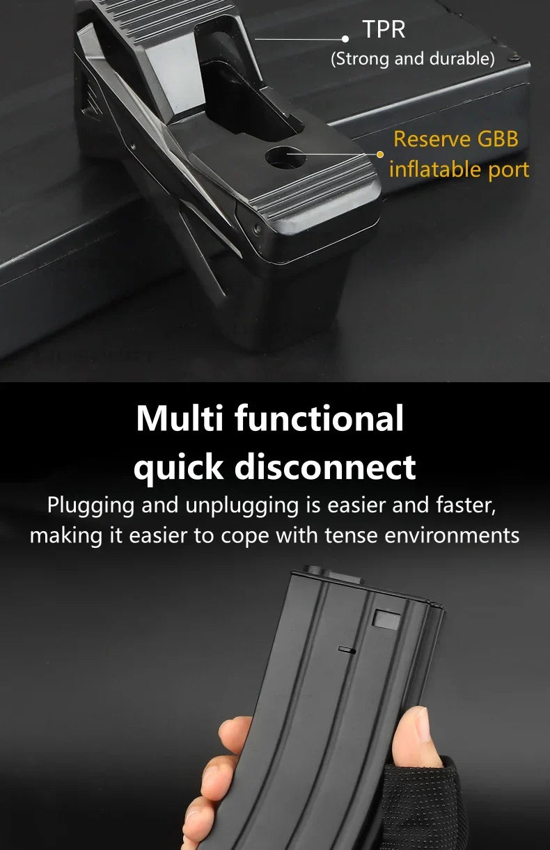 Multi-Functional Quick Pull Rubber Cover — Fixed Accessories for Camping, Outdoor & CS Equipment