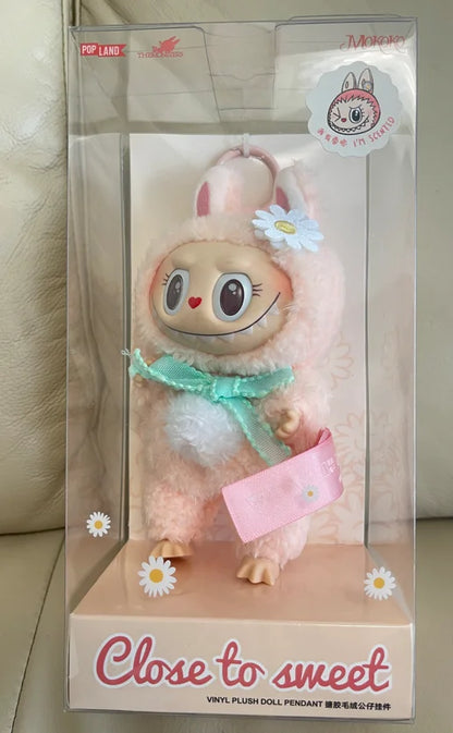 New Arrival Monster Labubu Zimomo Angel Doll – Creative DIY Vinyl Pendant Figure, Toy Replica for Birthday & Christmas Gift