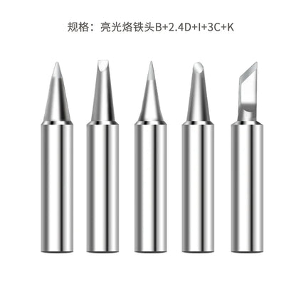 80W Soldering Iron Kit – Adjustable Temperature with LCD, Ceramic Heater, Soldering Tips & Tweezers