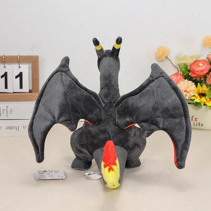 Anime Shiny Pokémon Plush Toys — Charizard, Mega Evolution X, Articuno & Lucario Stuffed Dolls Christmas Gift for Kids