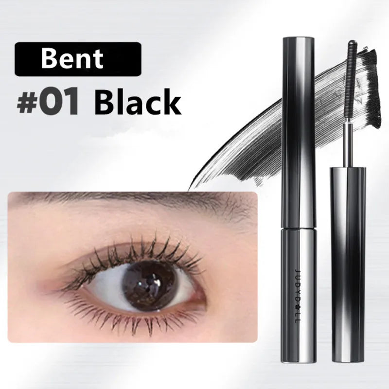 Judydoll Waterproof Silk Fiber Mascara – Black Long Curling Lash Extensions for Sexy Eyes Makeup