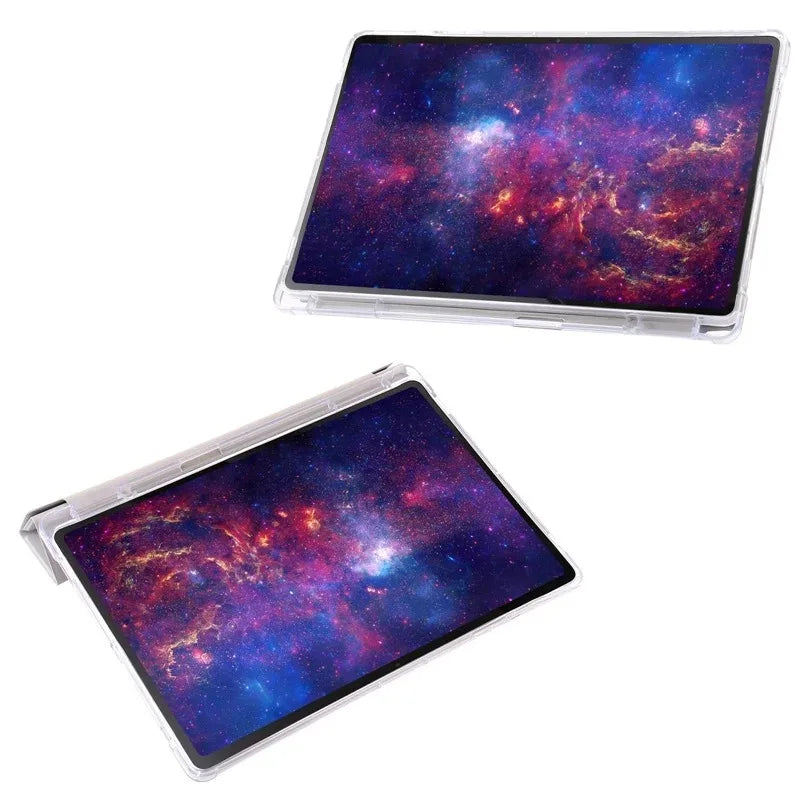 Samsung Galaxy Tab Smart Cover Case — Compatible with S10 Lite, S11, S9, S10 FE, S7/S7 FE, S8 Plus, S9 FE, A11/A9 Plus Lite, S6 Lite, S10 FE Plus 8.7–13.1″