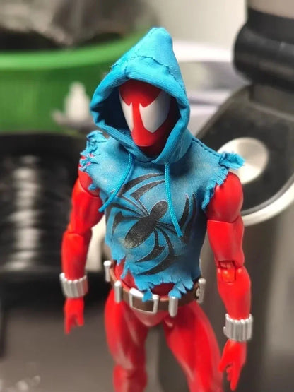Ct Toys Scarlet Spider Action Figure — Mafex 186 Ben Reilly Comic Version | Spider-Man Anime Collection Model Toy Gift
