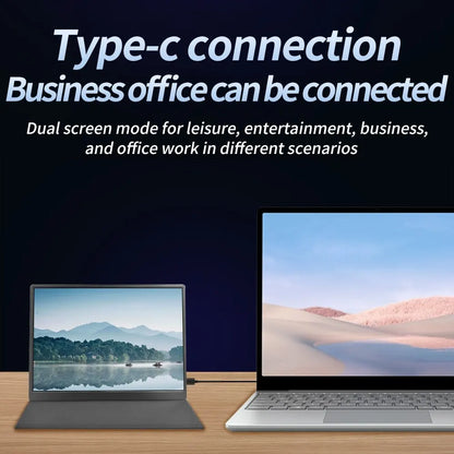 MUCAI 10.5″ 1280P Portable Monitor — 16:10 IPS, 60Hz, 100% sRGB, 420Cd/m² for Laptop, Mac, Xbox, PS4/5, Switch