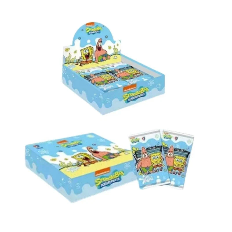Hot Collection SpongeBob SquarePants Card Set — Classic Anime Characters Patrick Star & Tentacles, Original Box Children’s Gift