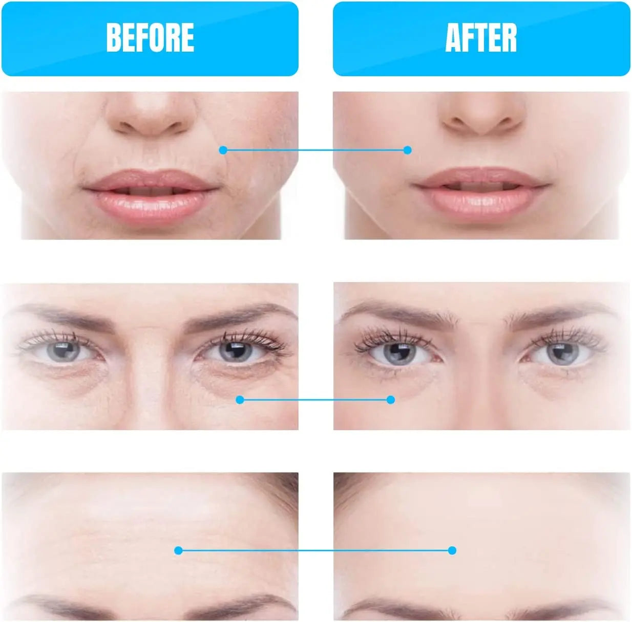 GESS Microcurrent Facial Device — Anti-Aging Face & Neck Massager for Home and Office Skin Care