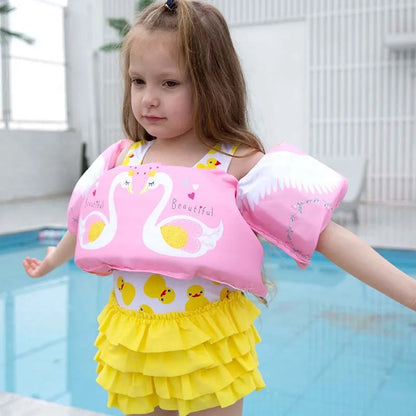 Baby Float Arm Sleeve & Buoyancy Vest – Safe Life Jacket, Swimming Armbands & Pool Toys for Kids