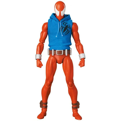 CT Toys Mafex 186 Spiderman Figure – Scarlet Spider Comic Action Figurine Toy Gift