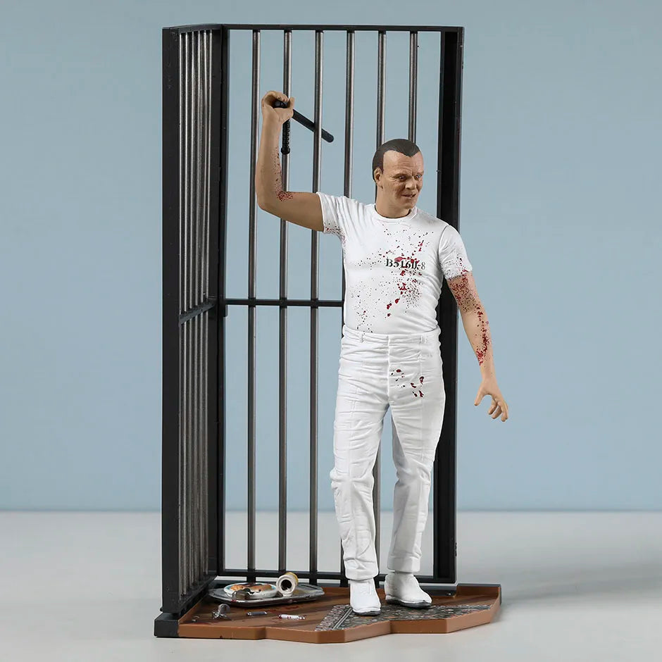 NECA Hannibal Lecter Action Figure — The Silence of the Lambs Horror Collectible Toy Doll