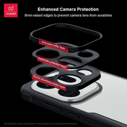 Xundd OPPO Find X9 Ultra Case - Airbag Shockproof Full Protection Matte Transparent Anti-Scratch Cover