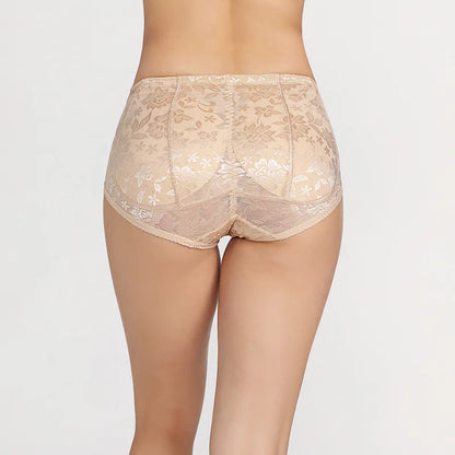 Women's Sexy Padded Butt Lift Panties – Mid-Waist Full Hip Enhancer Sponge Underwear