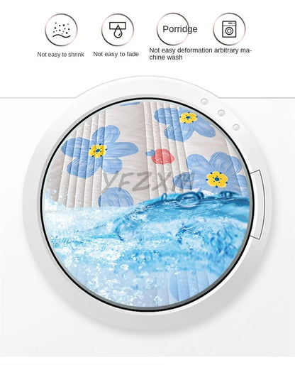 Quilted Spring Summer Quilt – Soft, Lightweight & Breathable Duvet for Queen Size, Comfortable & Washable