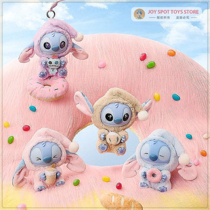 Stitch "Eat Something Before Sleep" Series Vinyl Blind Box – Cute Plush Doll Pendant Ornament, Kawaii Surprise Toy Gift