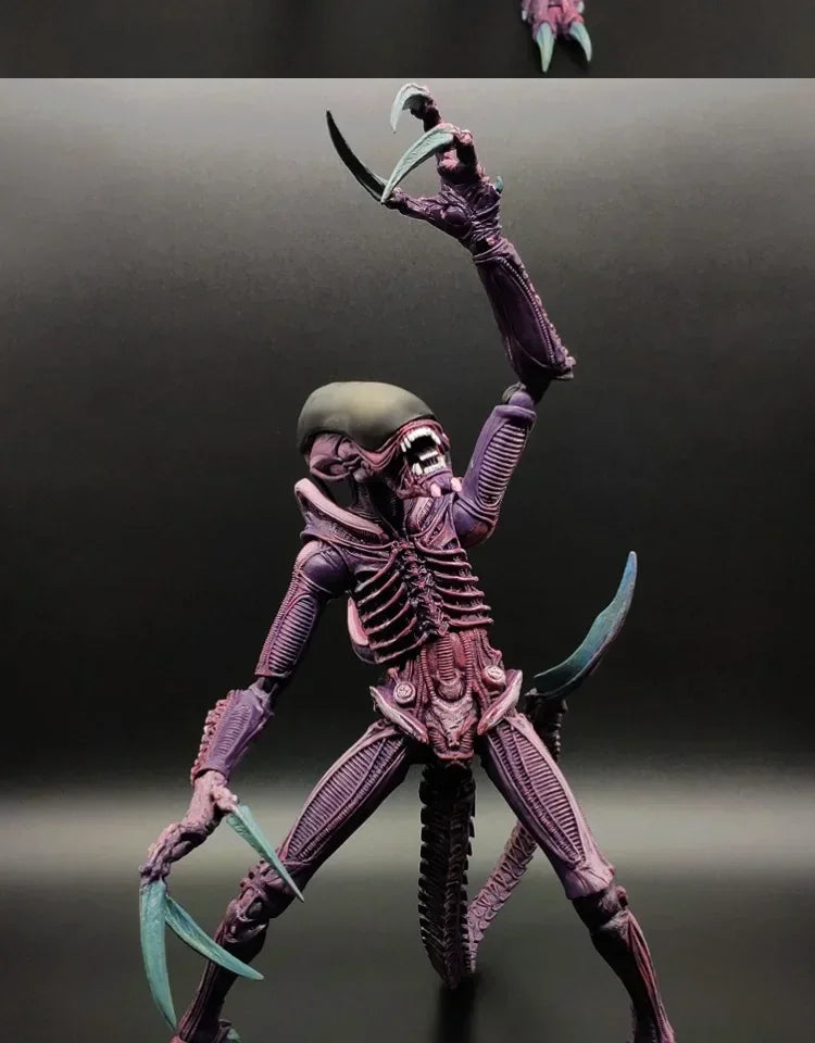 NECA Xenomorph Alien vs. Predator Action Figure — Fully Articulated Collectible with Movable Joints, Cool Toy & Gift