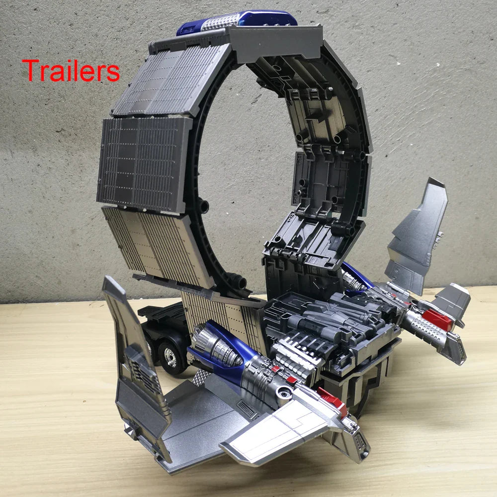 YOUHU 8868G Transformation Toys – SS05 OP Commander Trailer & Circular Arsenal Combiner Action Figure Robot Model