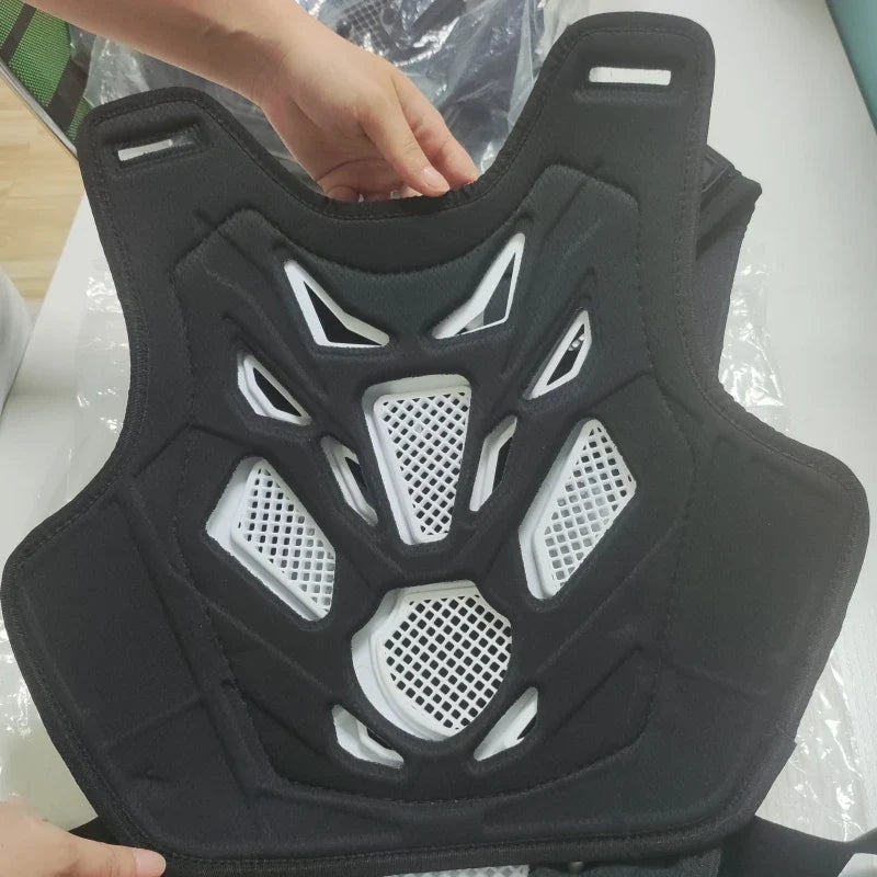 Motorcycle Motocross Racing Vest – Adult Off-Road Armor Chest Protector for Dirt Bike Safety