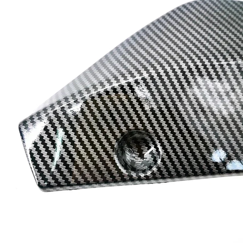 Universal Car Bumper Lip Spoiler - Carbon Fiber Style Splitter, Diffuser & Side Skirt Scratch Protector Extension