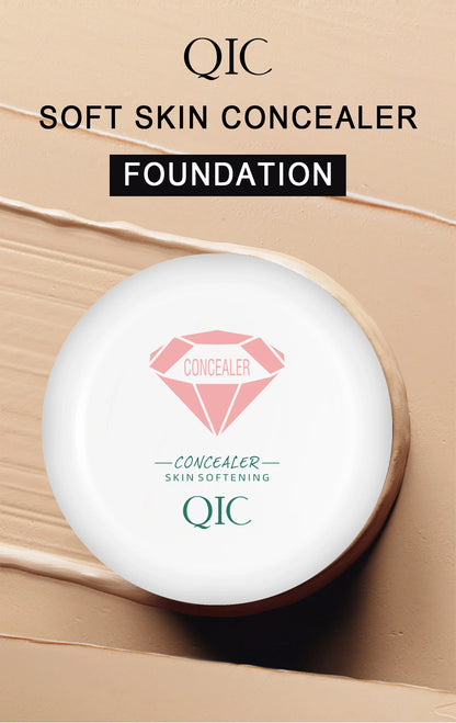 High Coverage Concealer – Anti-Dark Circle, Freckle & Long-Lasting Waterproof BB Cream Foundation for Face Makeup