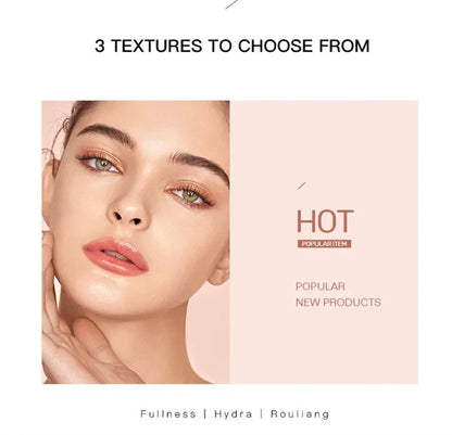 Mini Capsule Liquid Lip Balm – Moisturizing Transparent Color-Changing Plumping Jelly Lip Gloss