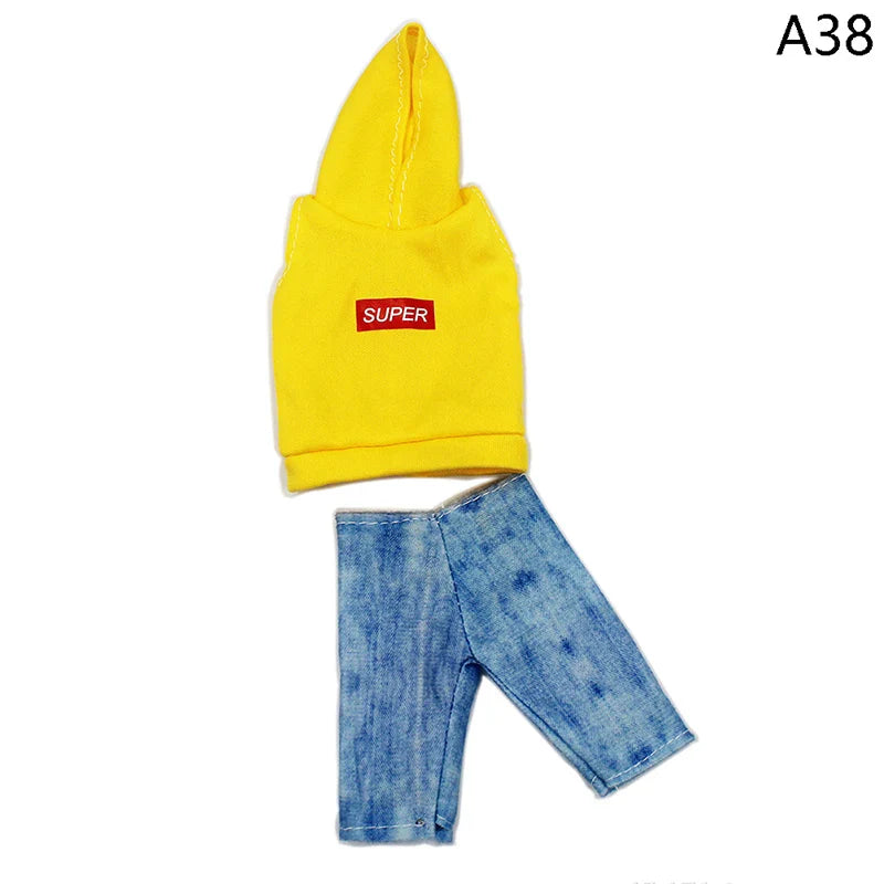 30cm Doll Clothing Set — Men’s Multi-Style Sports Outfit for Boyfriend Dolls