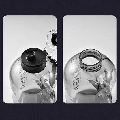 1.7L/2.7L Sports Water Bottle – Portable Large Capacity Gym and Cycling Cup for Fitness, Camping, and Men