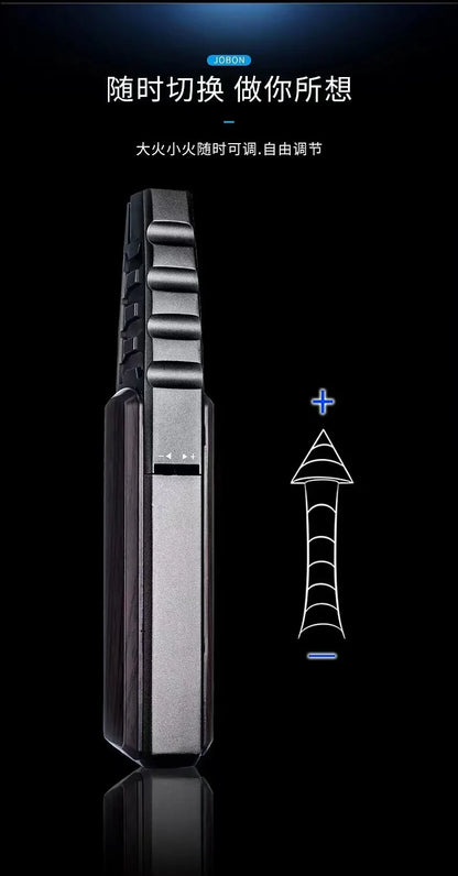 New JOBON Windproof Pen Jet Butane Lighter — Metal Airbrush Torch for Cigar, BBQ & Kitchen