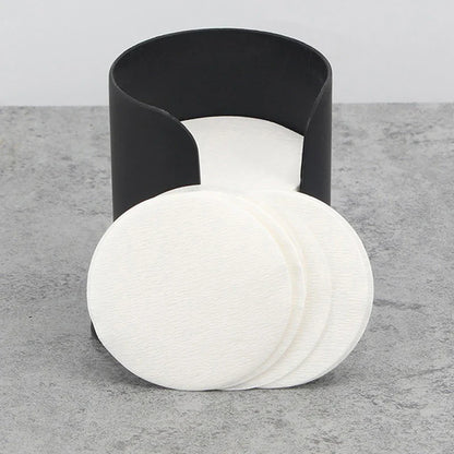 YRP Coffee Filter Paper Holder – 51mm/53.5mm/58.5mm/60mm/64mm Round Filter Paper Organizer Set (100pcs)