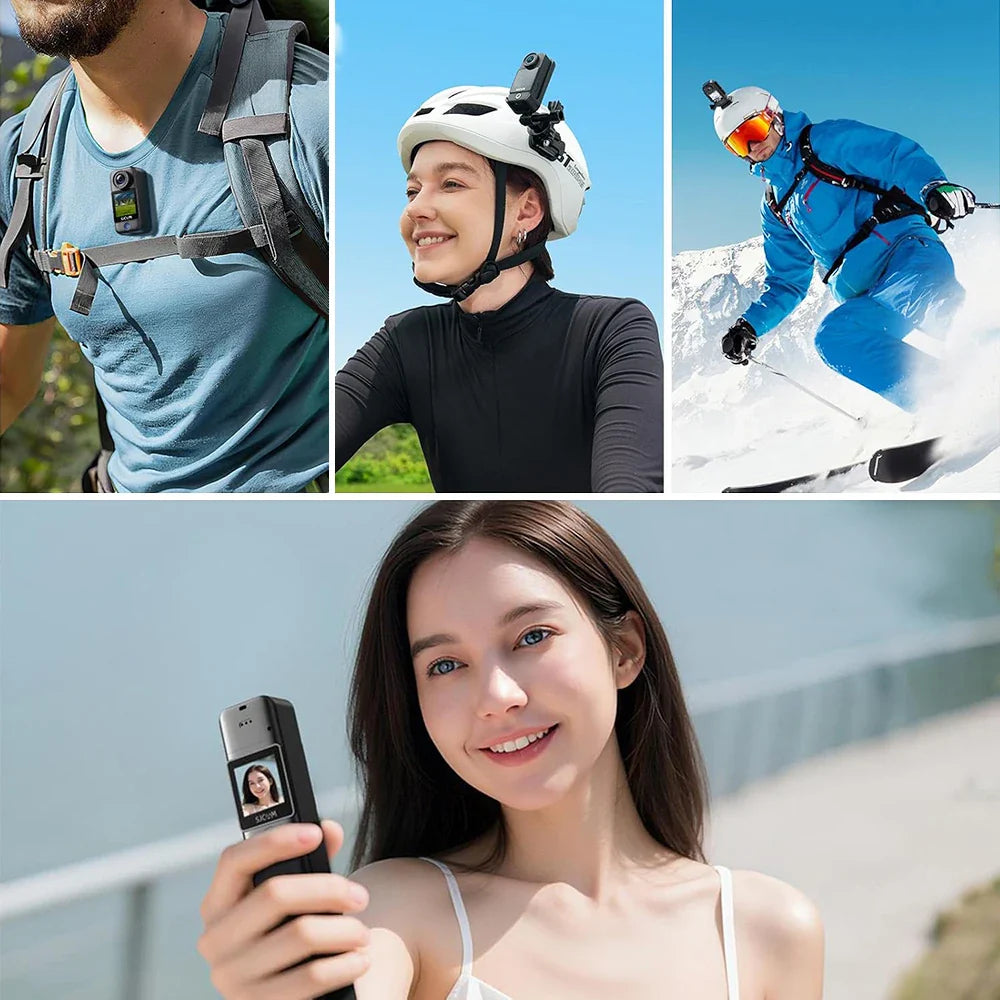 SJCAM C300 Pocket Action Camera 4K FHD – 30M Waterproof Sport Cam with 5G WiFi & Long Battery Life