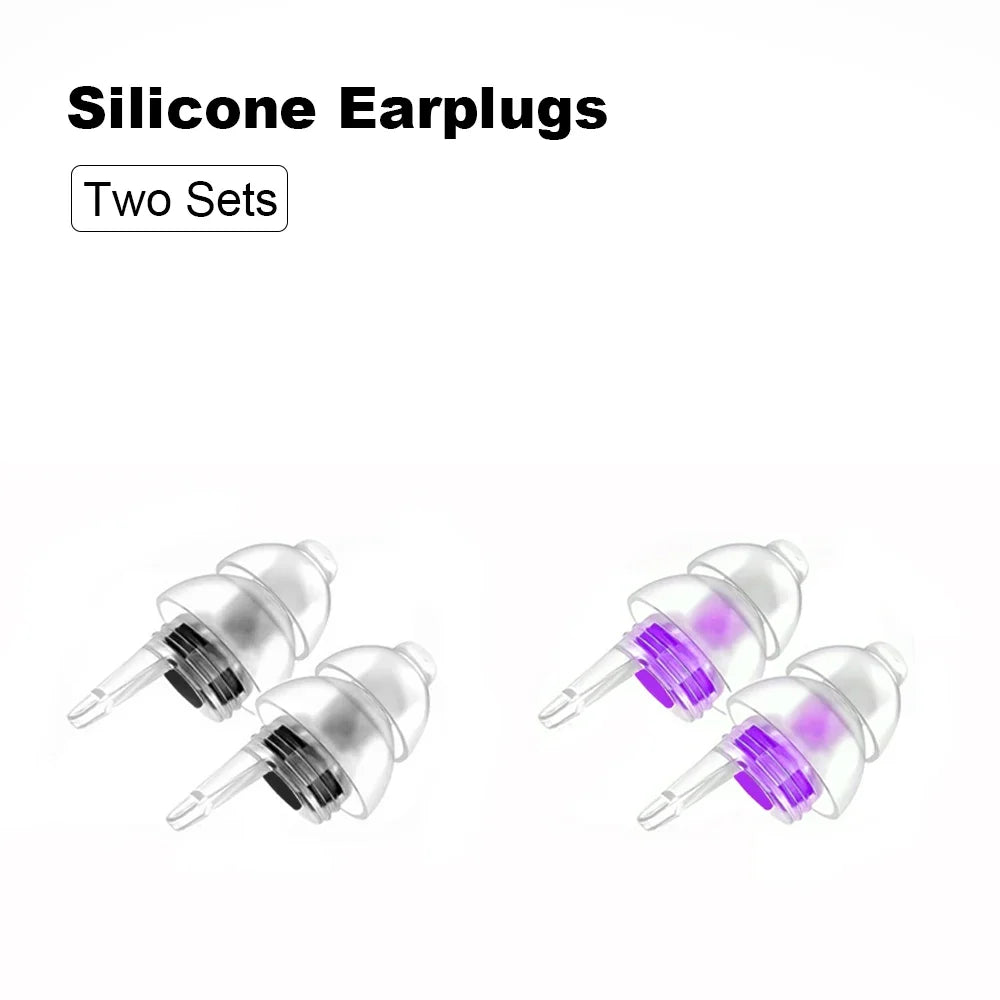 High Fidelity Concert Earplugs - Reusable Hypoallergenic Hearing Protection for Musicians & Events