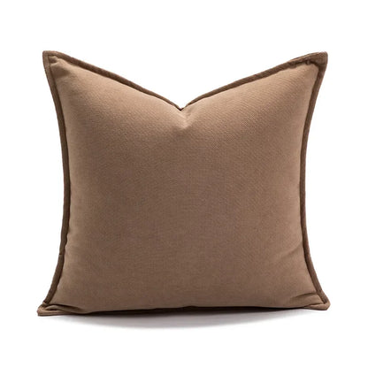 Vintage Floral Chenille Cushion Covers – Soft Throw Pillowcases with Invisible Zipper for Sofa & Couch, 45x45cm