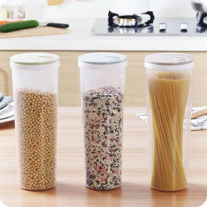 Food-Grade Noodles Sealed Can - Quantitative Divided Kitchen Storage Box - Practical Kitchen Accessories for Organization