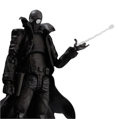 Spider-Man Noir Marvel Legends SHF Action Figure – Peter Parker Ultimate Black Spider-Man Earth-90214, Kids Gift Toy