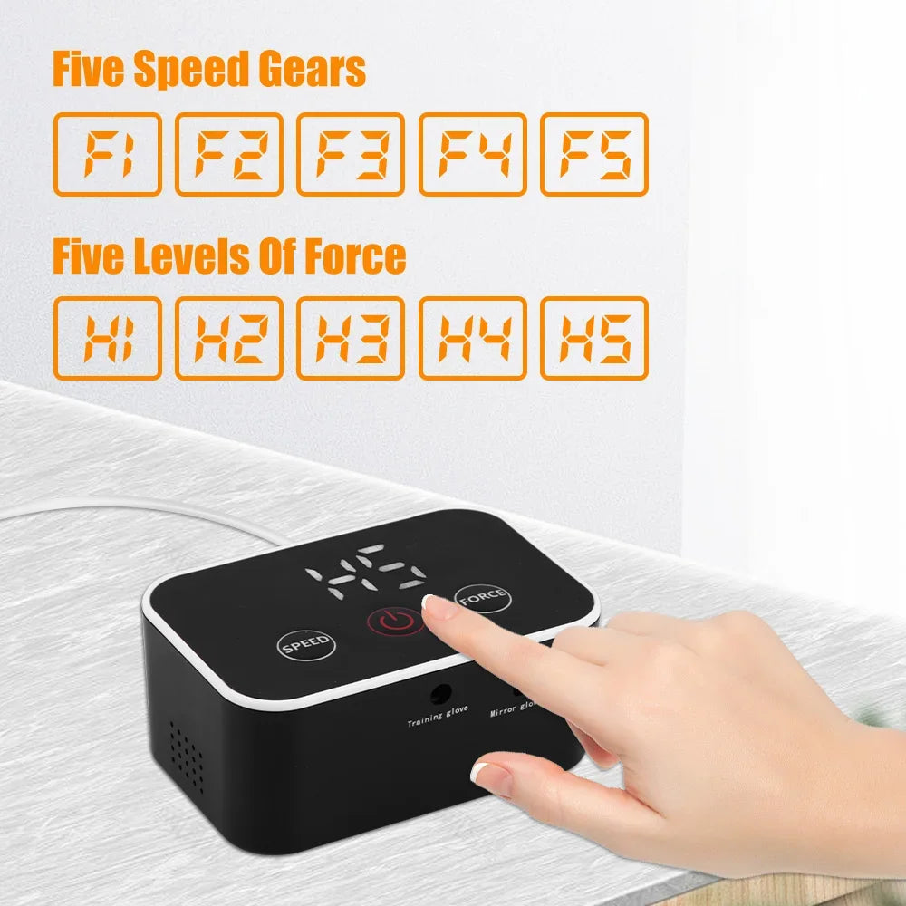Hand Rehabilitation Robot Glove – Stroke Recovery Finger Training Device for Hemiplegia & Hand Therapy Exercises
