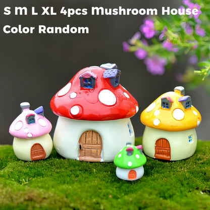 DIY Fairy Garden Miniature Figurines - Garden Pot, Dollhouse & Landscape Decorations