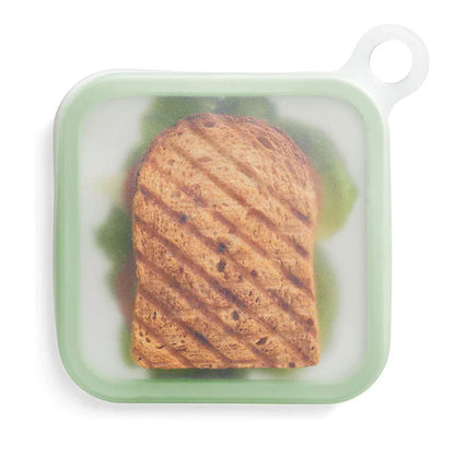 Convenient Silicone Sandwich Toast Bento Box: Portable Food Container with Handle - Ideal Snack Box for Students and Office Workers - Perfect Lunch Solution