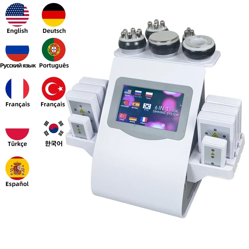 Missheart 6-in-1 KIM-8 40K Cavitation Machine – Professional Beauty Equipment with Fast Shipping