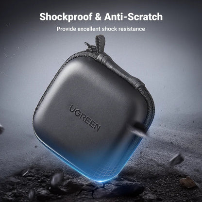 UGREEN Hard Earphone Case – Protective Headphone Bag for AirPods, EarPods, Sennheiser, Bluetooth Earphones