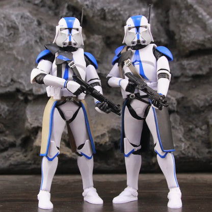 Star Wars 6" Action Figures – 501st Legion ARC & ARF Troopers, Rex, Jesse, Bane, Denal, Tup, Dogma Clone Toy