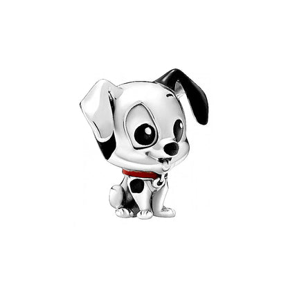 MINISO League of Legends Mickey & Minnie 925 Sterling Silver Charm – Beads Fit for Pandora Bracelet, Ladies Jewelry