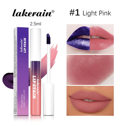Blading Lip Gloss Peel & Stick Set – Long-Lasting, Waterproof, Pink, Transfer-Resistant Natural Lip Gloss for Women